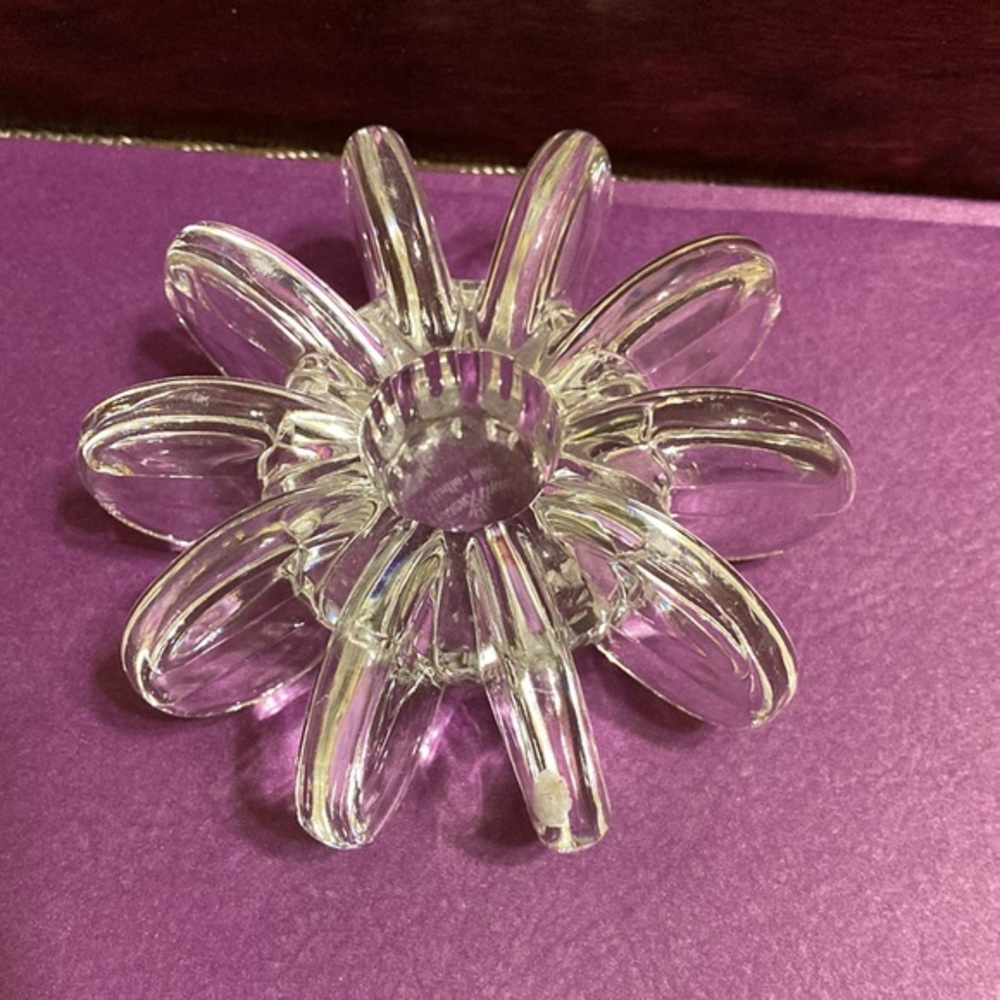 Rosenthal signed Germany Studio Line crystal single candle holder